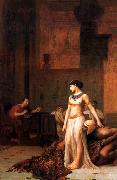 Jean Leon Gerome Cleopatra before Caesar oil